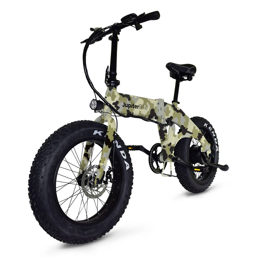 DEFIANT - 20" X 4" FAT TIRE 750W FOLDING E - BIKE - EMOTO Supply Co.