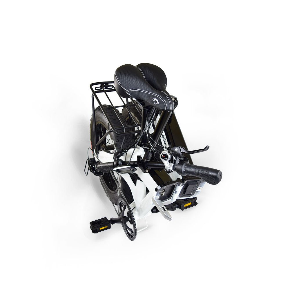 DEFIANT - 20" X 4" FAT TIRE 750W FOLDING E - BIKE - EMOTO Supply Co.