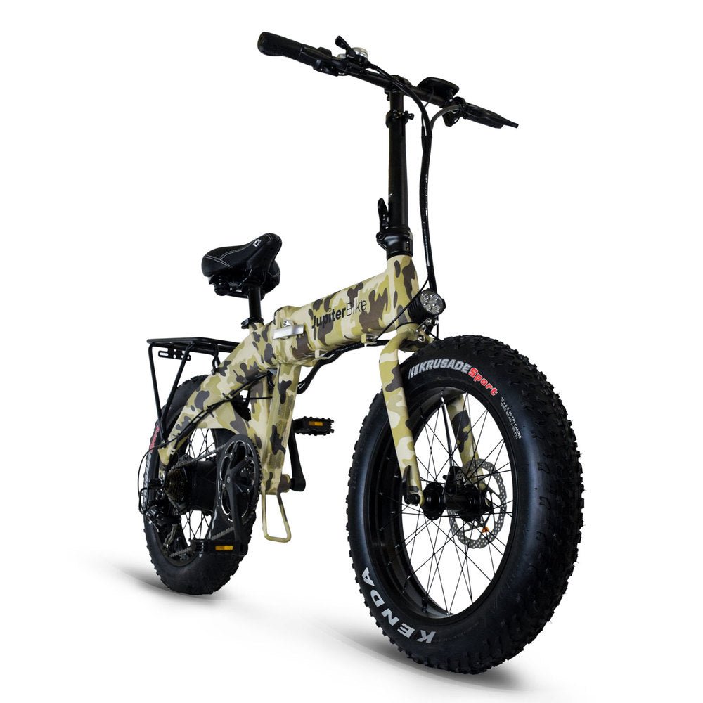 DEFIANT - 20" X 4" FAT TIRE 750W FOLDING E - BIKE - EMOTO Supply Co.
